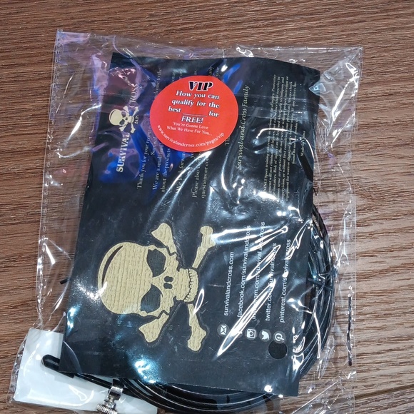 NWT... SURVIVAL AND CROSS JUMP ROPE. #5938 - Picture 4 of 8